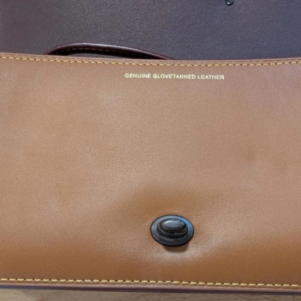 Coach 1941 Upcrafted Tan Dinky Shoulder Bag Crossbody - Picture 8 of 16